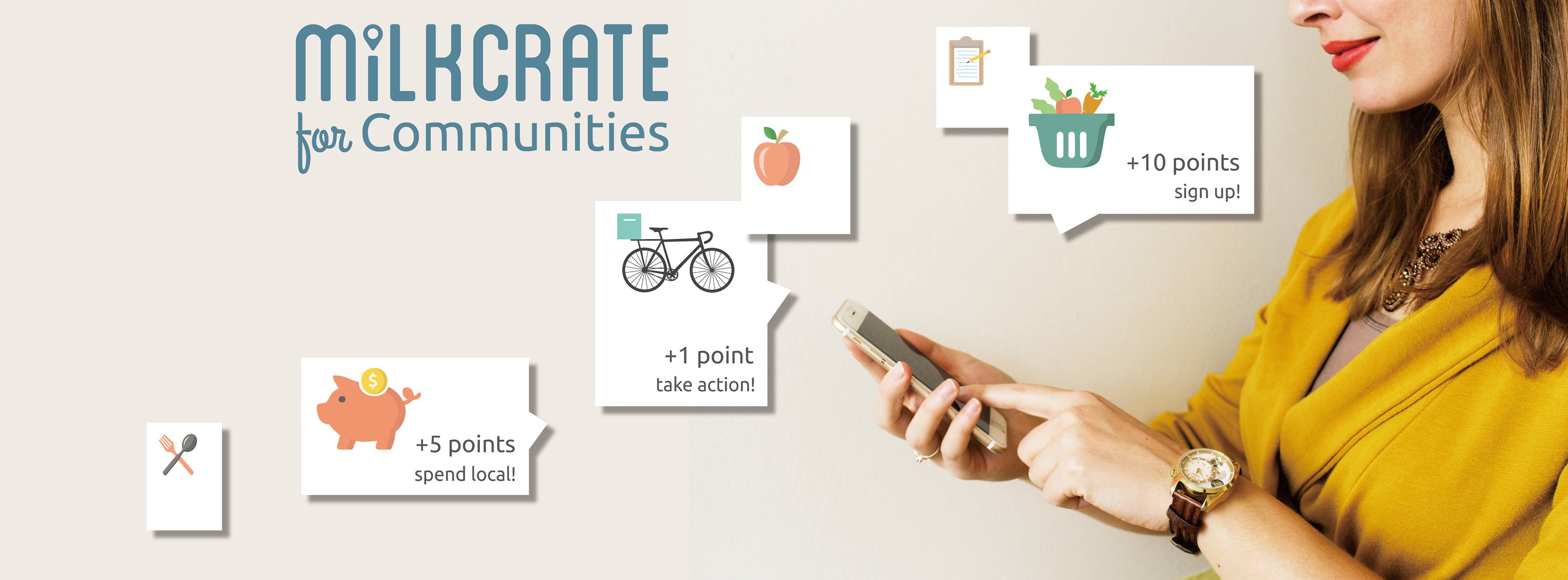 MilkCrate, a social enterprise, encourages both individuals and whole communities to rally around making sustainable lifestyle choices. 